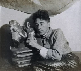 Porträtt av Jean Cocteau