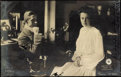 Hertiginnan Cecilie med Vilhelm av Preussen