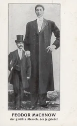 Feodor Machnow, den ryska jätten (s/v foto)