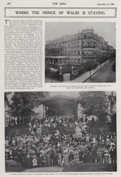 Besök av prinsen av Wales och hertigen av Cambridge till kurorten Bad Homburg, Tyskland