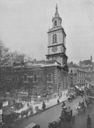 Church of St Botolph-without-Bishopsgate, City of London, c1890 1911