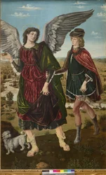 Ärkeängeln Rafael och Tobias, 1465-70