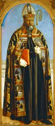 Sankt Augustinus, kyrkofader och helgon (målning)