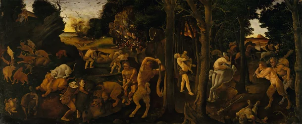 En jaktscen, ca. 1494-1500.