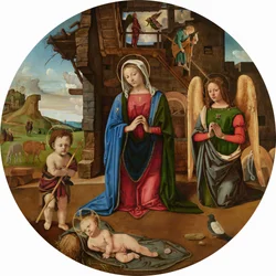 Födelsekyrkan med spädbarnet Saint John