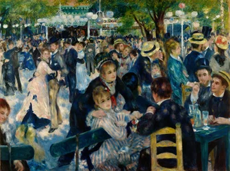 Dans på Le Moulin de la Galette