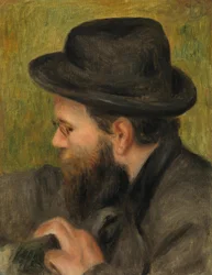 Porträtt av herr Bernard i profil