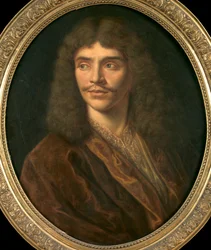 Porträtt av Moliere