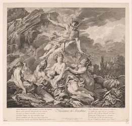 Bacchus födelse Naissance de Bacchus (titel på objekt)