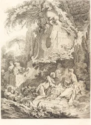 Kärlekens fontän, 1738.