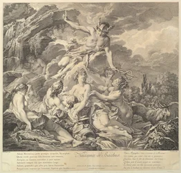 Naissance de Bacchus Bacchus födelse, 1700-talet.