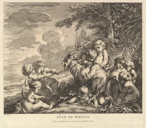 Bacchusfesten, ca. 1738.