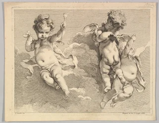 Three Loves, varav en håller en pil, från Premier....