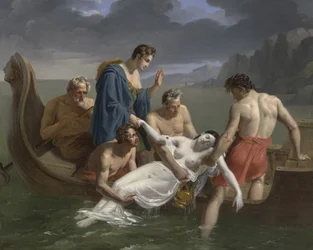 Sapphos död, 1819