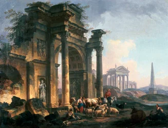 Triumfbågen, c1740-1807