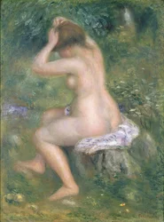 A Bather, ca 1885-90 (olja på duk)