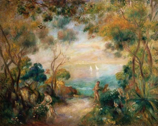 En trädgård i Sorrento