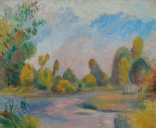 Vid floden, 1896.