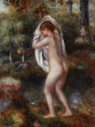 Badande avklädning, 1897