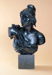 Byst av Paris med skägg, 1915