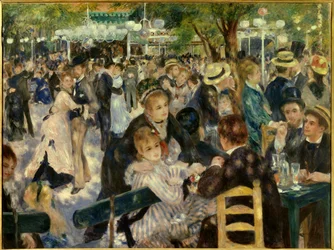 Dans på Le Moulin de la Galette