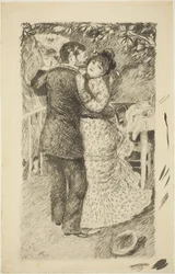Dans på landet, 1883.