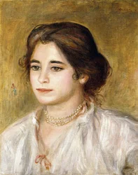 Gabrielle vid halsbandet, 1906