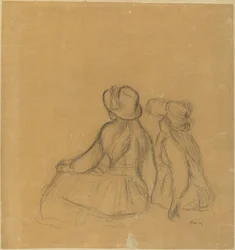 Girlhood, c. 1890.