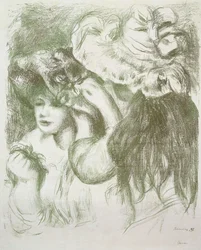 Hattnål, första brädet; The Pin Hat, First Plate, c.1897