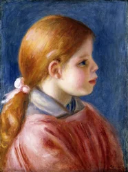 Chef för en ung flicka, 1888
