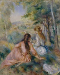 På ängen, 1888-92.