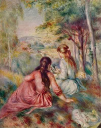 På ängen, c1888