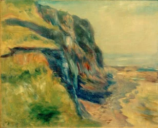 Kusten nära Dieppe