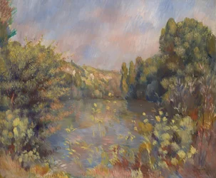 Lakeside Landscape, ca. 1889