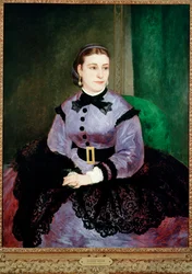 Mademoiselle Sicot (olja på duk)