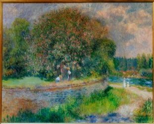 Blommande hästkastanj
