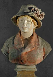 Mme Renoir (polichrome terrakotta)