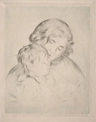 Mamma och barn.