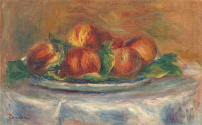 Persikor på en tallrik, 19021905.