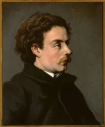 Porträtt av målaren Émile Henri La Porte