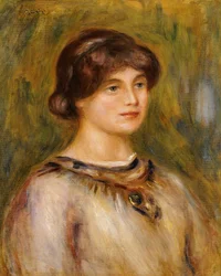 Porträtt av Marie Lestinguez