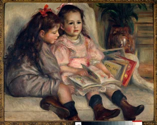 Porträtt av barn (barnen till Martial Caillebotte). 1895