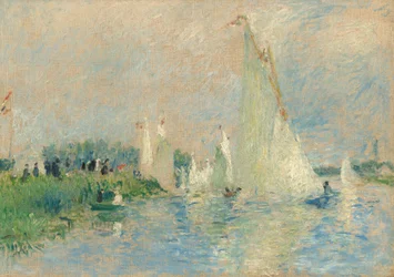 Regatta i Argenteuil, 1874.