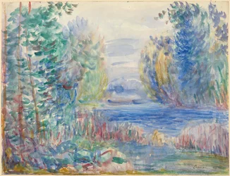 Flodlandskap, 1890