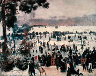 “Skejtare på Bois de Boulogne i Paris”