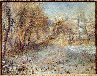 Snöigt landskap