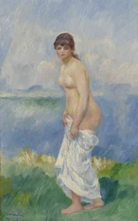 Stående badare, ca 1885