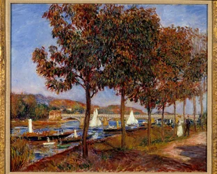 Argenteuilbron. Målning av Pierre Auguste Renoir (1841-1919)