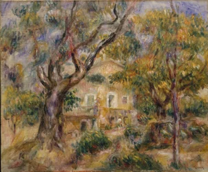 Gården vid Les Collettes, Cagnes, 1908-14