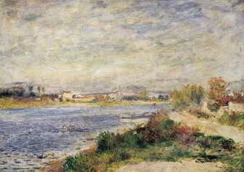Seinen i Argenteuil, av Pierre-Auguste Renoir